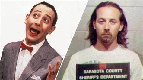 pee wee herman actor arrested.